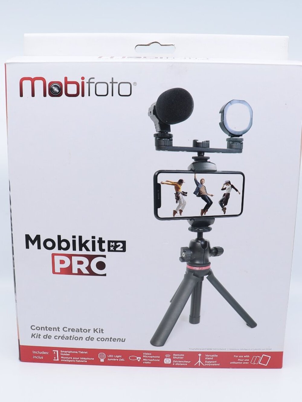 Mobifoto Mobikit MK2 Pro Content Creator Kit New (Open Box)